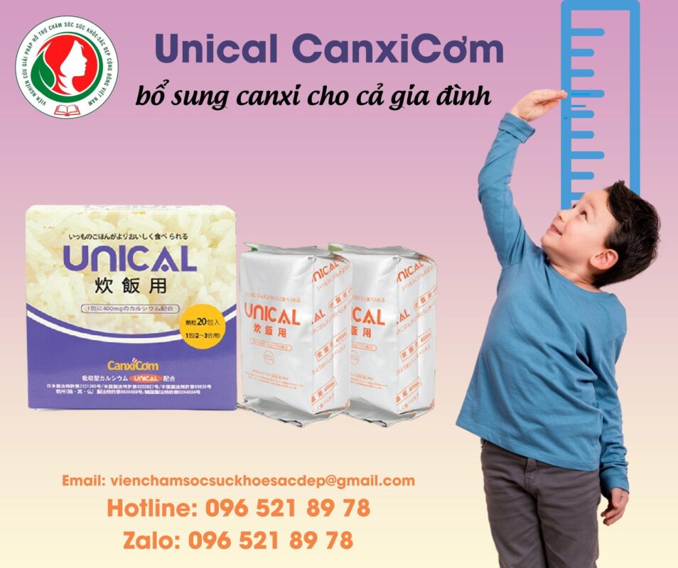 Unical CanxiCơm Nhật Bản- Canxi dành cho cả gia đình